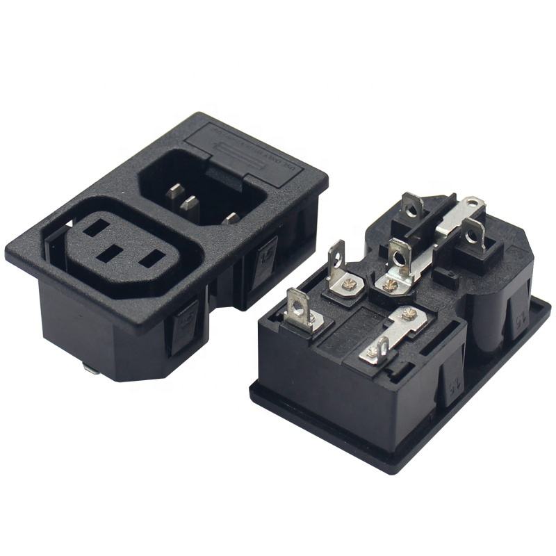 IEC 60320 Triad C14 to C13 socket